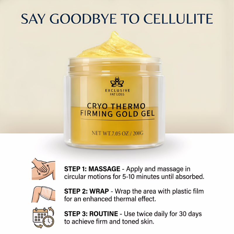 Hot Body Massage Gel – Warming Skin Care Gel for a Smooth & Toned Appearance