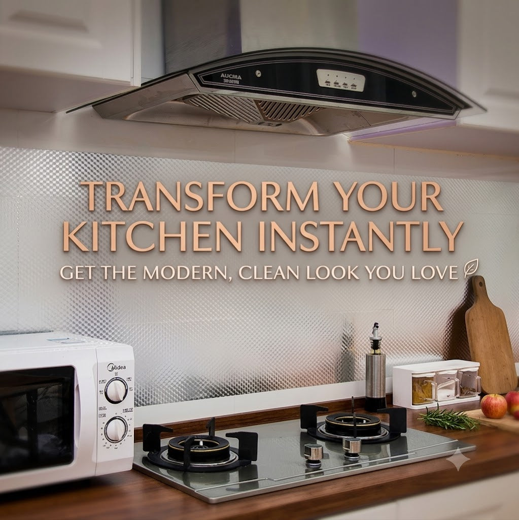 Waterproof PVC Self-Adhesive Furniture Foil for Kitchen & Home Décor