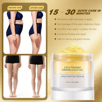 Hot Body Massage Gel – Warming Skin Care Gel for a Smooth &amp; Toned Appearance